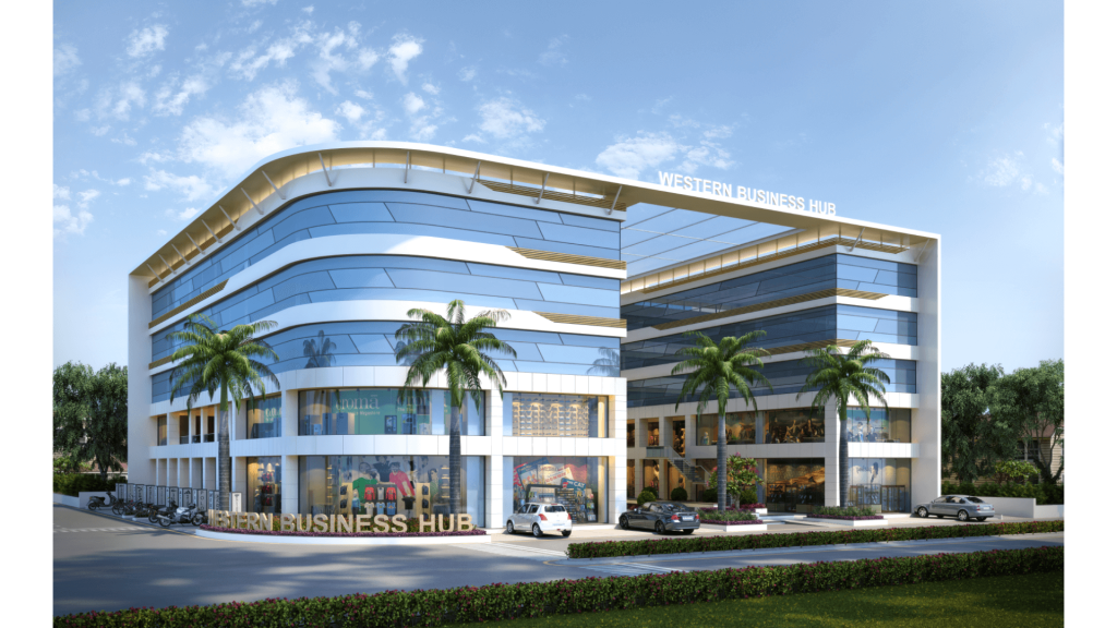 Commercial office interior architectural visualization rendering 6