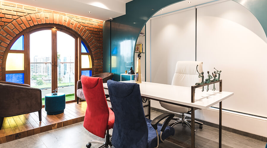 Commercial office workspace interior architecture by ADDA Architects