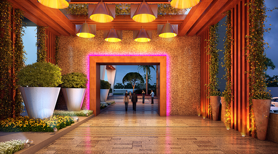Cultural and recreational building architectural design exterior