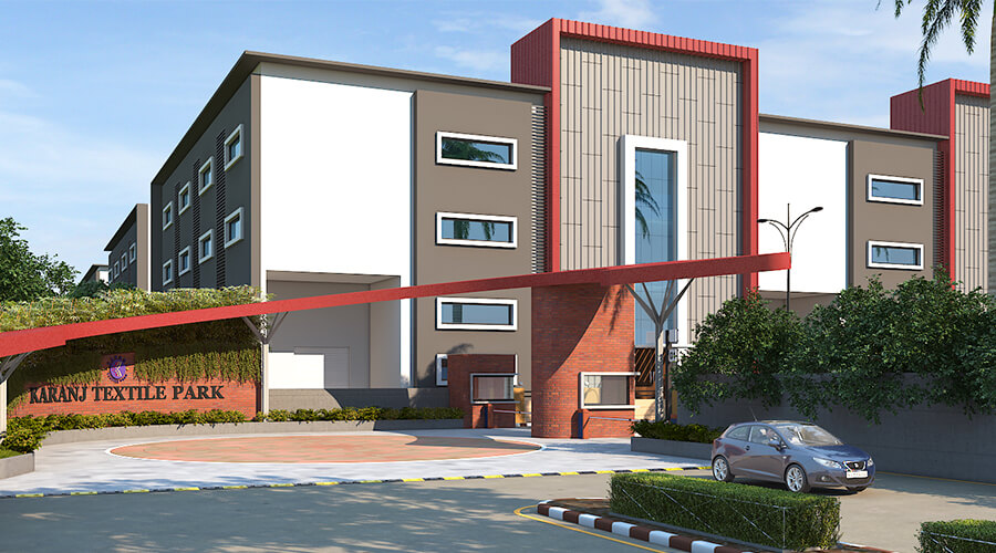 Industrial facility architectural structure designed by ADDA Architects