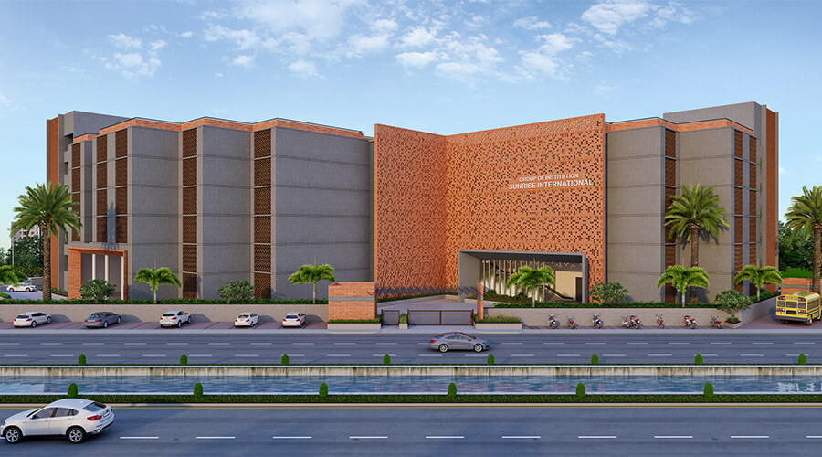 Institutional and healthcare building architectural concept