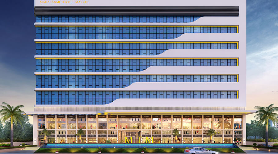 Interior architecture design for modern commercial office space