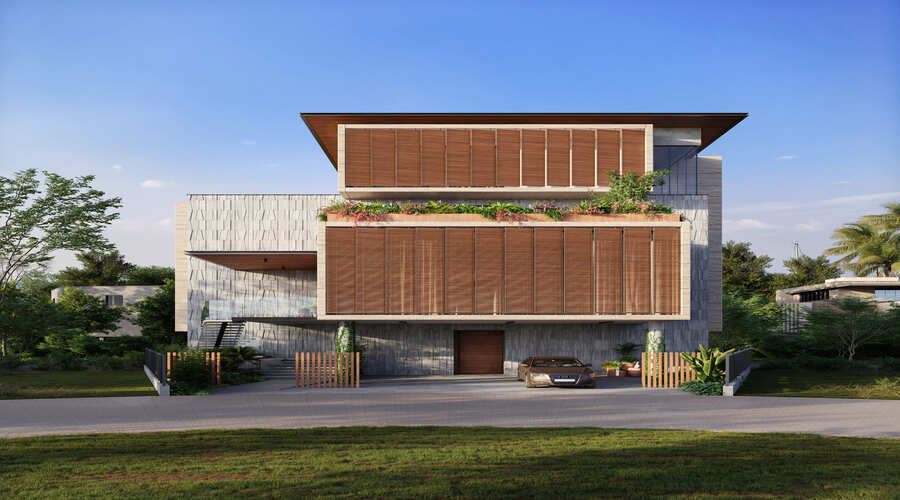 Modern private house architecture design by ADDA Architects