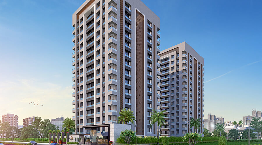 Premium multi-residential apartment facade exterior lighting design