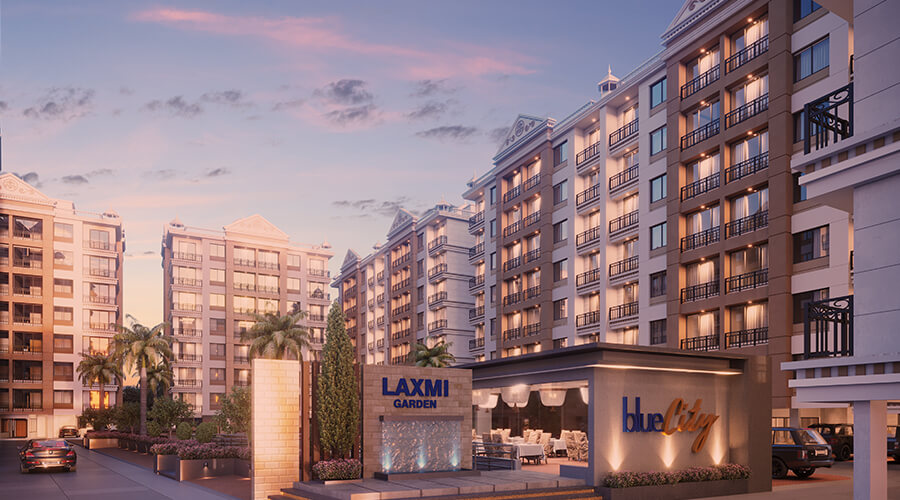 Sustainable multi-residential housing architecture site layout